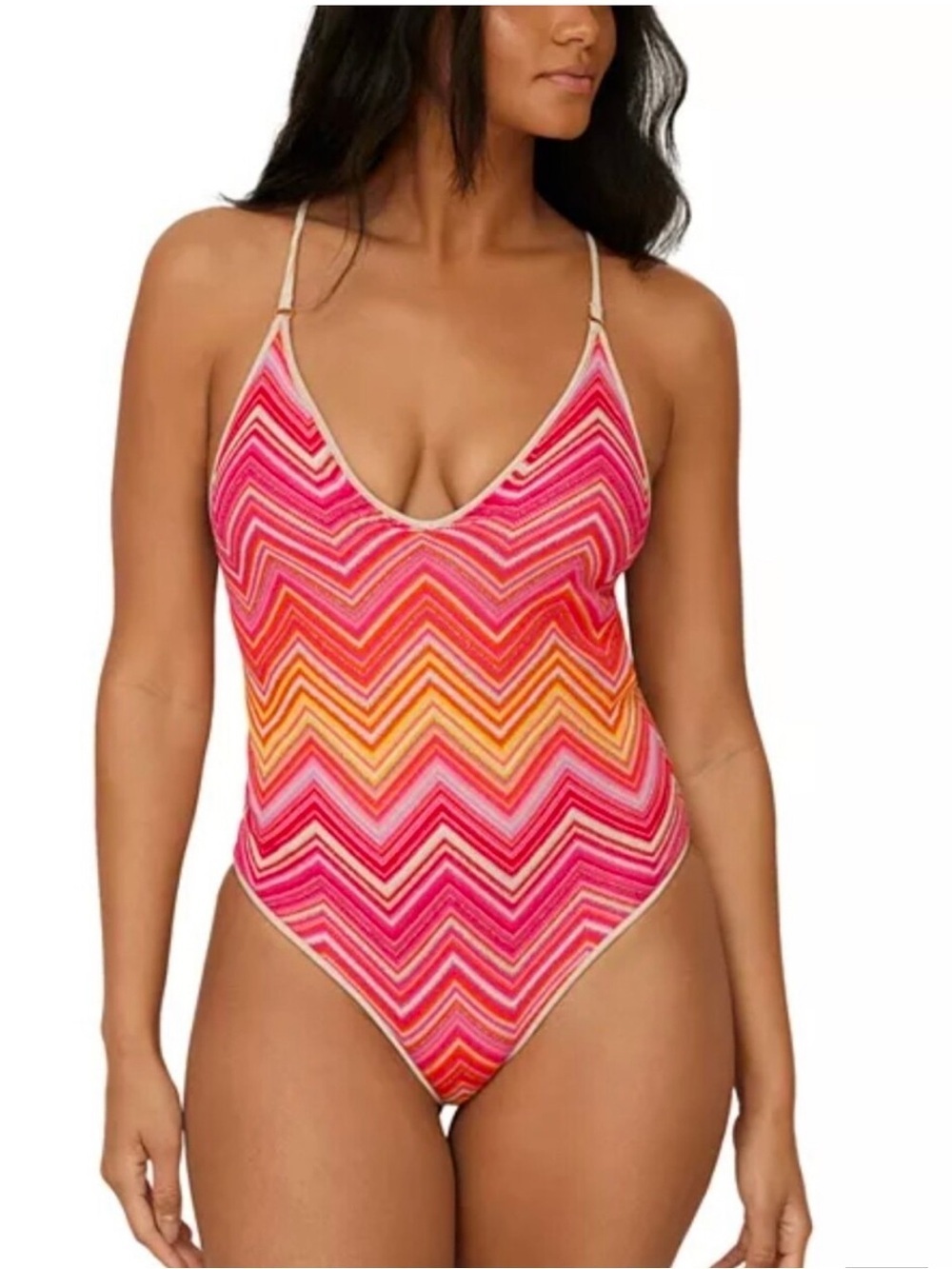 NWT PQ Swim Cayenne - Margot One-Piece Swimsuit Large